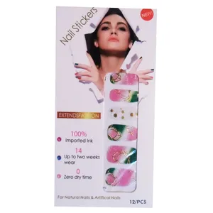 استیکر طراحی ناخن مدل 23