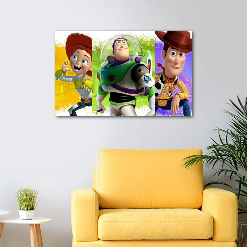 تابلو شاسی عرش مدل فانتزی انیمیشن داستان اسباب بازی ها کد As4114