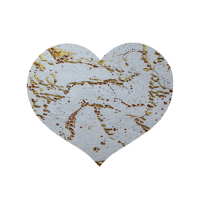 پادری مدل قلب طرح کلاسیک کد 8784 سایز 90x90 سانتی متر 