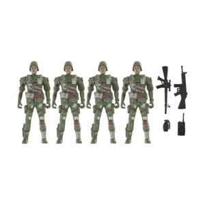 فیگور سرباز کد F4 مجموعه 8 عددی