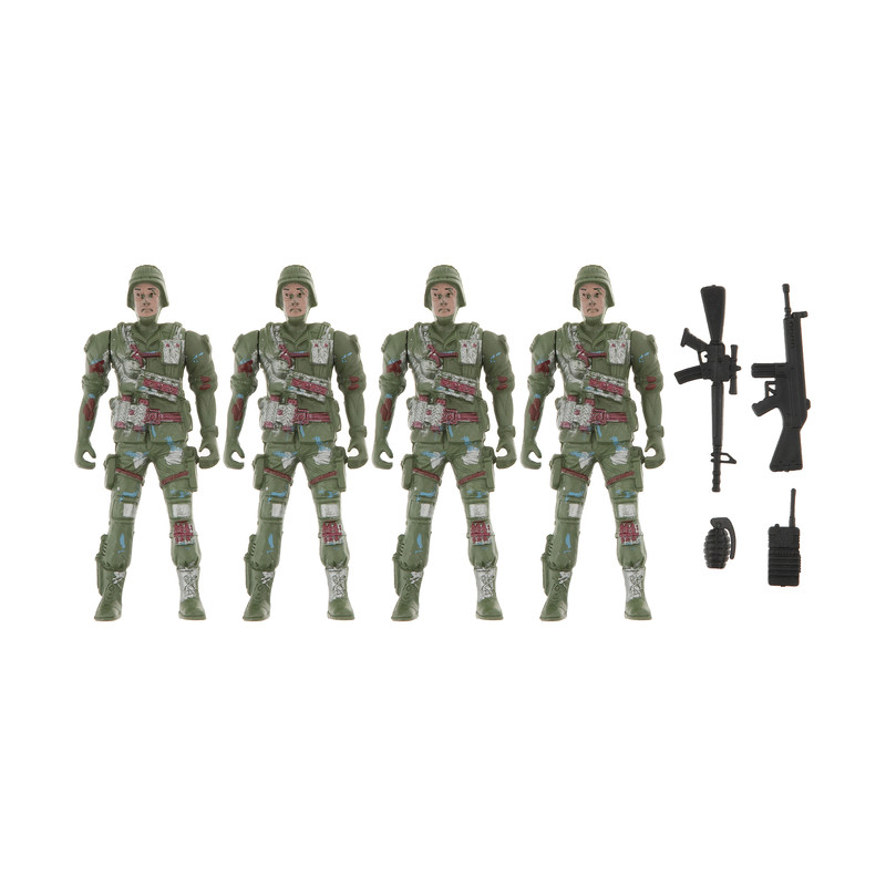 فیگور سرباز کد F4 مجموعه 8 عددی