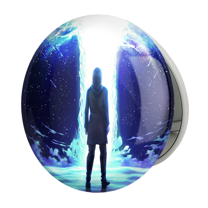 آینه جیبی خندالو طرح ارن یگر انیمه اتک آن تایتان مدل تاشو کد 13242 