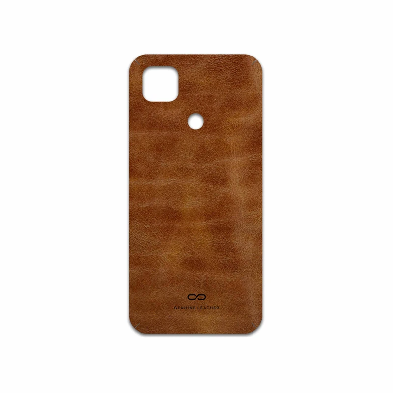 برچسب پوششی ماهوت مدل Buffalo-Leather مناسب برای گوشی موبایل شیائومی Poco C3