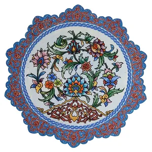 بشقاب میناکاری مدل ختایی کد 1001