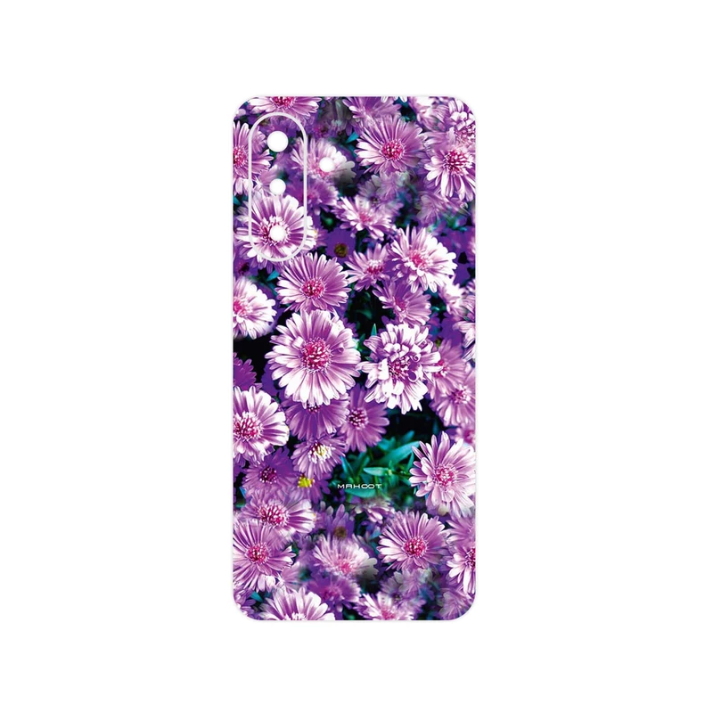 برچسب پوششی ماهوت مدل Purple_Flower مناسب برای گوشی موبایل سامسونگ Galaxy A17 4G