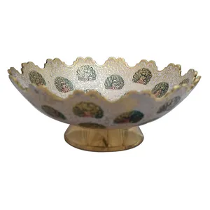 میوه خوری برنجی مدل شهر طاووس کد S23