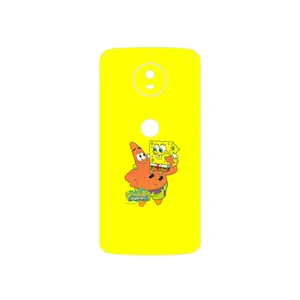MAHOOT SpongeBob SquarePants Cover Sticker for Motorola Moto G5S