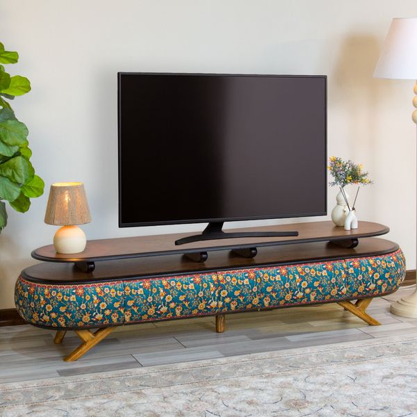 میز تلویزیون مدل قمصر 190 مناسب برای تلویزیون تا 75 اینچ