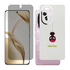 Glass Together model Privacy screen protector suitable for Honor 200 mobile phone with back cover sticker