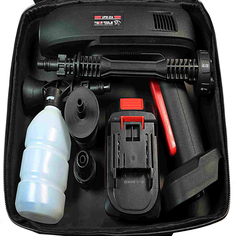 کارواش و سمپاش شارژی 28 بار 280 وات تایگر تولز مدل UPW-21A