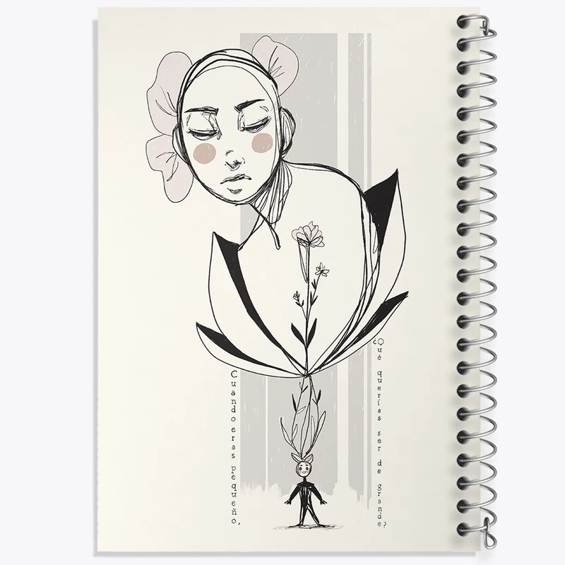 دفتر مشق 100 برگ خندالو طرح مفهومی کد F661