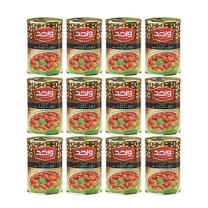 کنسرو لوبیا چیتی واحد - 350 گرم بسته 12 عددی