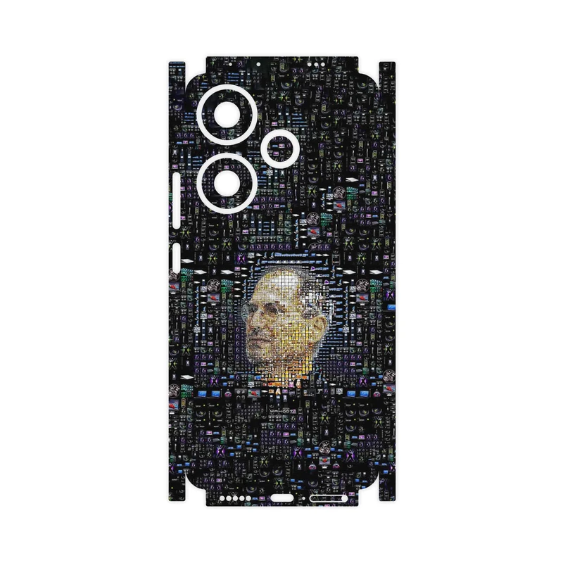برچسب پوششی ماهوت مدل Collage of Steve Jobs 2-FullSkin مناسب برای گوشی موبایل شیائومی Poco F6