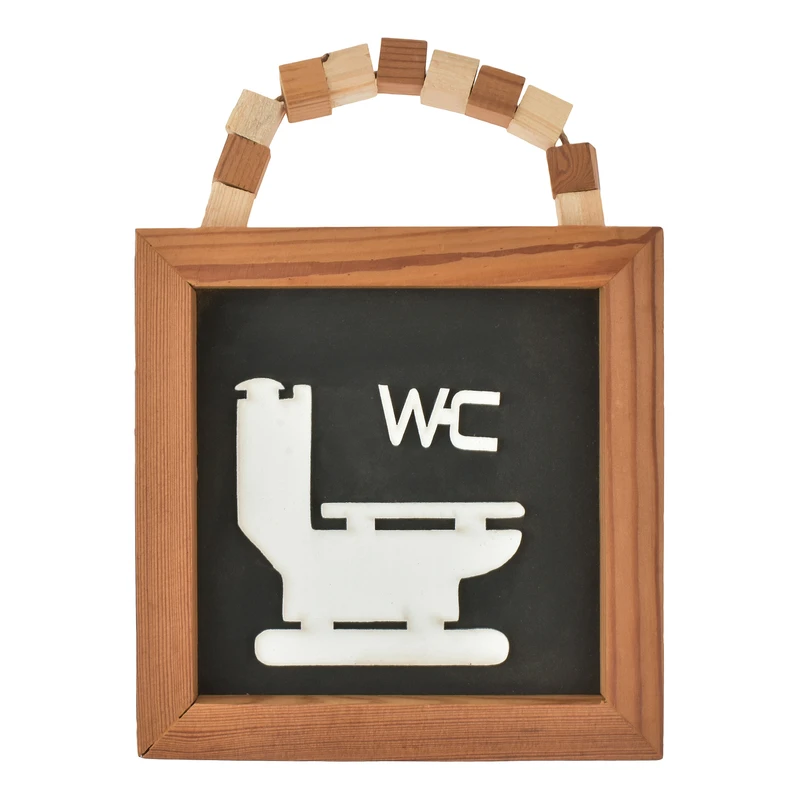 آویز تزیینی نشانگر مدل WC