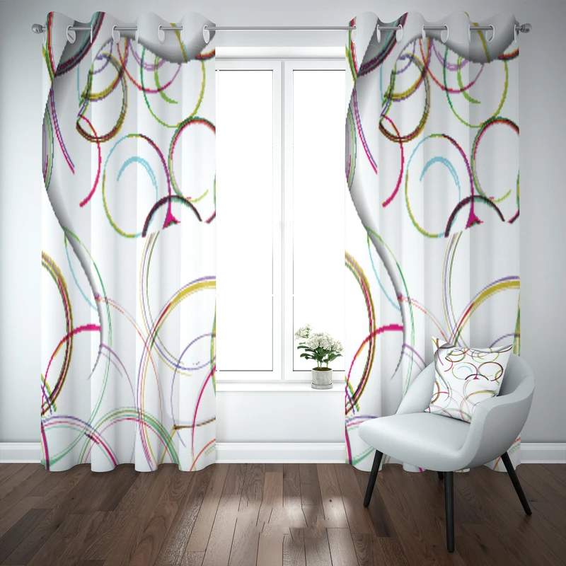 پرده مدل b2207 سایز 140×280 سانتی متر