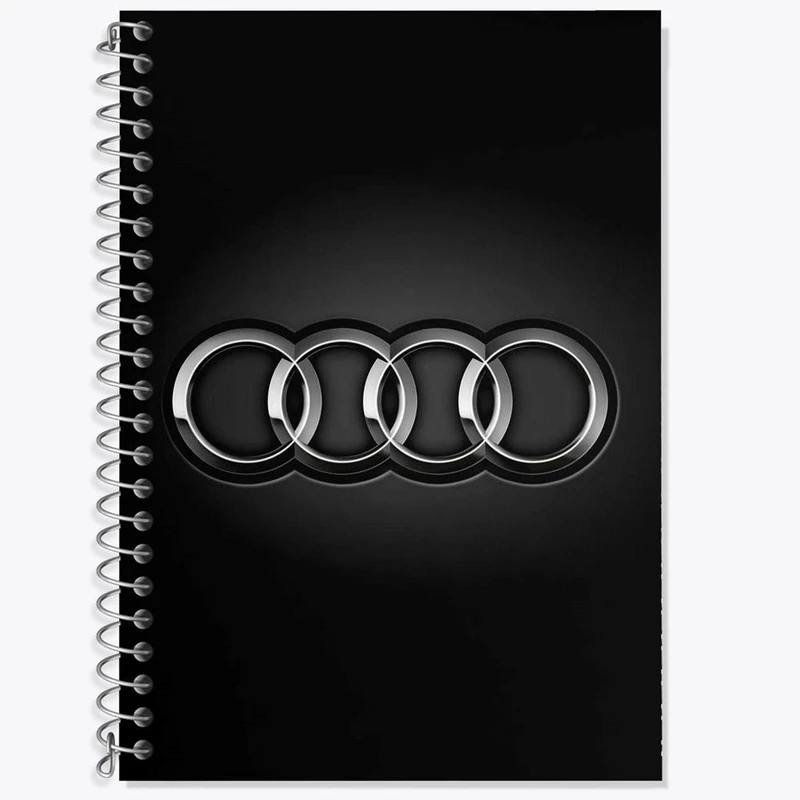 دفتر لغت 50 برگ خندالو مدل آئودی Audi کد 23627