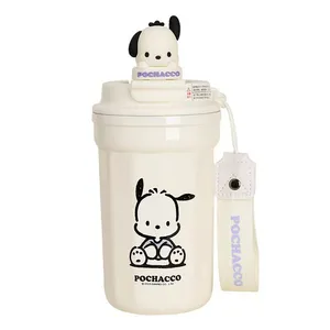 فلاسک کودک مدل عروسکی کرومی گنجایش 0.5 لیتر