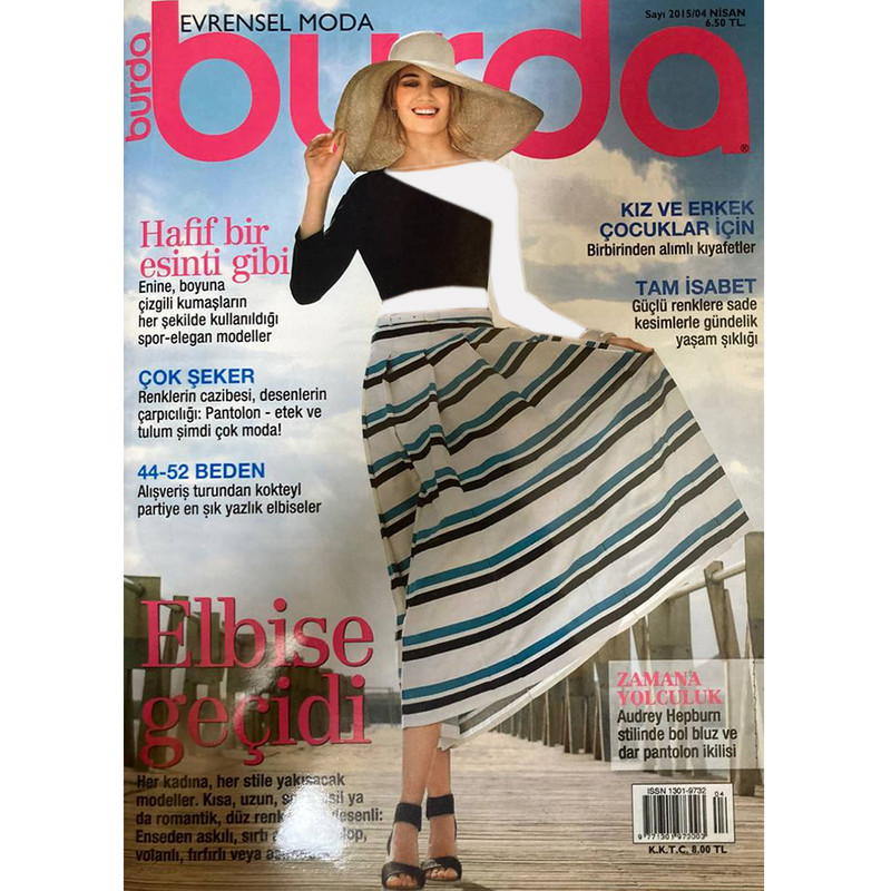 مجله Burda آوریل 2015