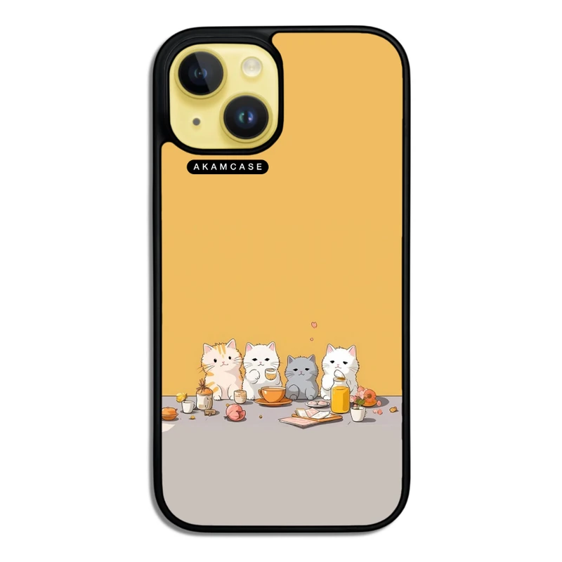 کاور آکام مدل AMC-WA15-CATS-31 مناسب برای گوشی موبایل اپل iPhone 15