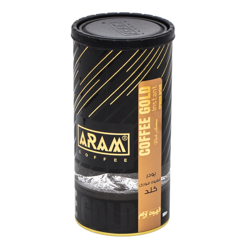 پودر قهوه فوری گلد آرام - 150 گرم 