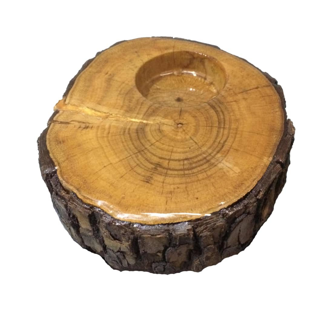 جا شمعی چوبی مدل D34