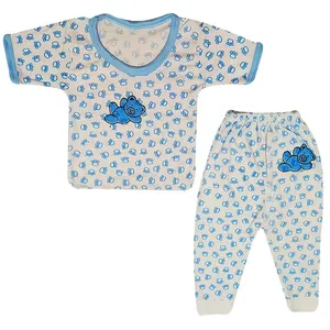 ست تی شرت و شلوار نوزادی کد 1