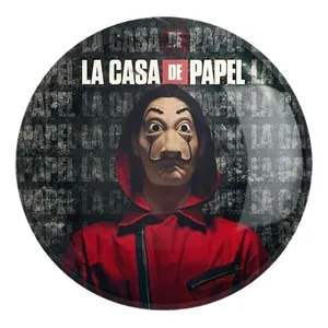 پیکسل خندالو طرح سریال Money Heist کد 3235 مدل بزرگ