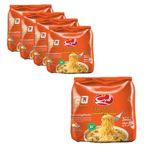 نودل قارچ و پنیر الیت - 70 گرم بسته 5 عددی