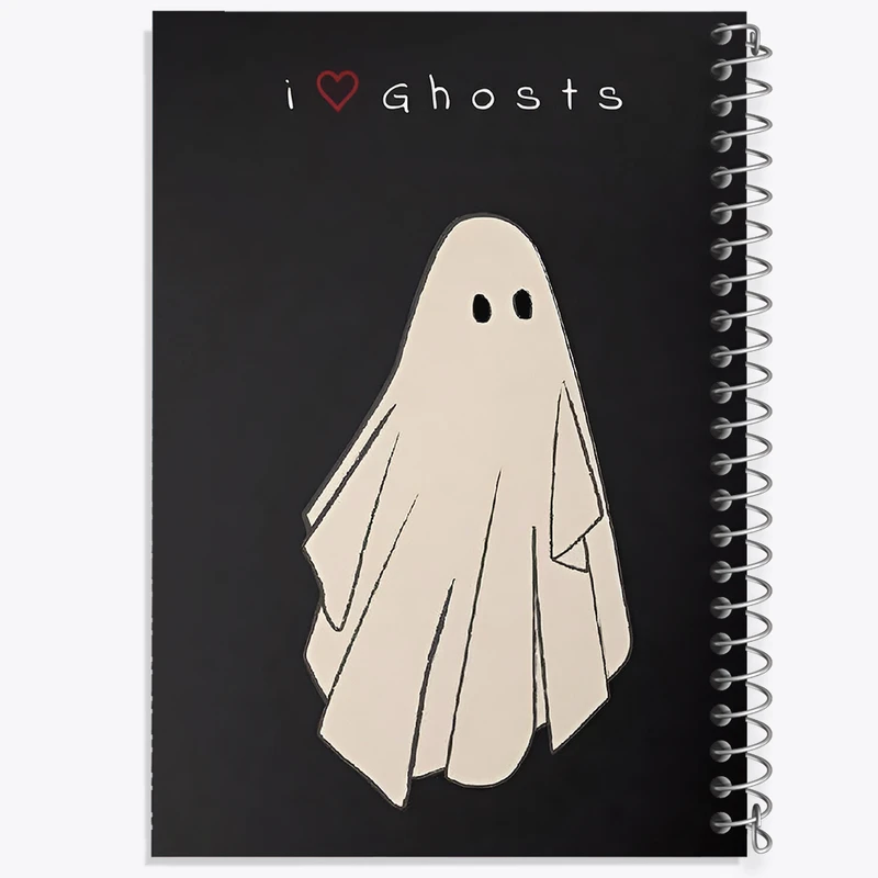 دفتر ژورنال نویسی 50 برگ خندالو مدل نقطه ای طرح روح بامزه کد N2969