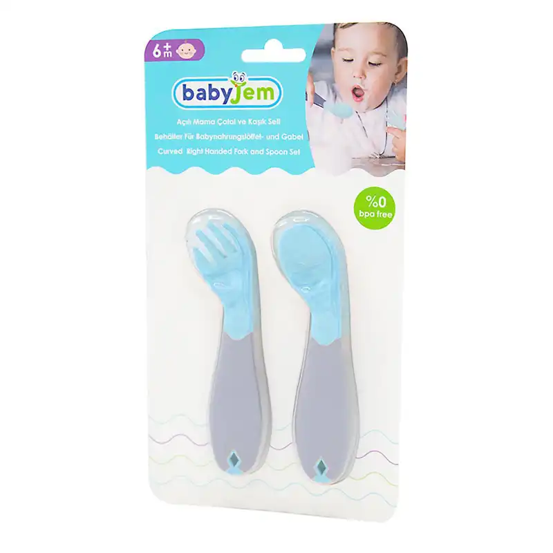 ست قاشق وچنگال کودک بی بی جم مدل Bj703