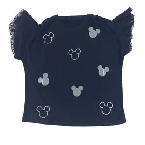 بلوز آستین کوتاه زنانه مدل میکی موس
