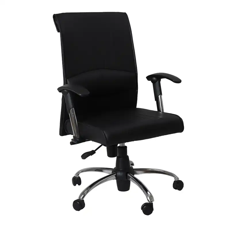 صندلی اداری طبی مدل S370K طرح چرمی
