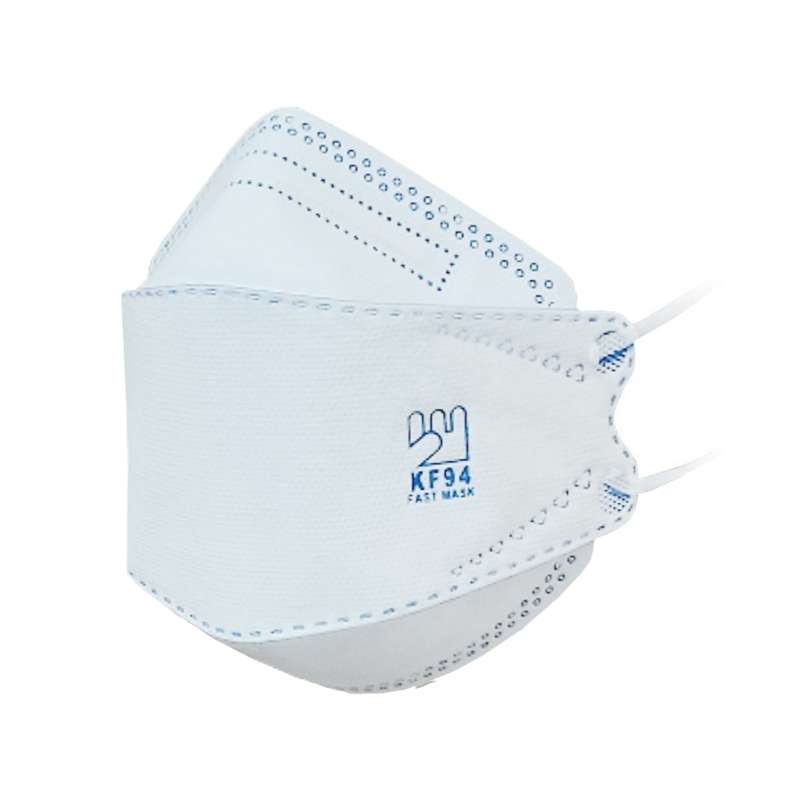 ماسک تنفسی باران مدل پنج لایه سه بعدی KF94-LB5 بسته 15 عددی