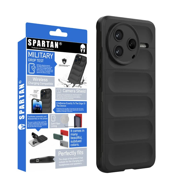 کاور اسپارتان مدل Flex Armor مناسب برای گوشی موبایل شیائومی Poco F7 Pro