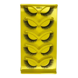 مژه مصنوعی مدل روباهی کد 812 مجموعه 5 عددی