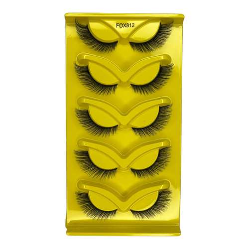 مژه مصنوعی مدل روباهی کد 812 مجموعه 5 عددی