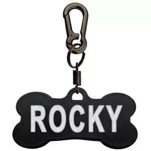 پلاک شناسایی سگ مدل ROCKY