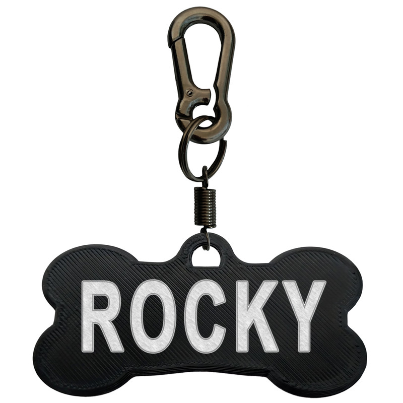 پلاک شناسایی سگ مدل ROCKY