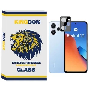 محافظ لنز دوربین کینگدام مدل LNZ3D-K مناسب برای گوشی موبایل شیائومی Redmi 12