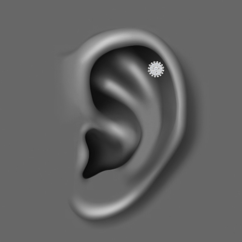 پیرسینگ گوش زنانه اقلیمه مدل HS158