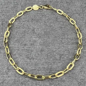 دستبند طلا 18 عیار مردانه دوست خوب مدل dk059