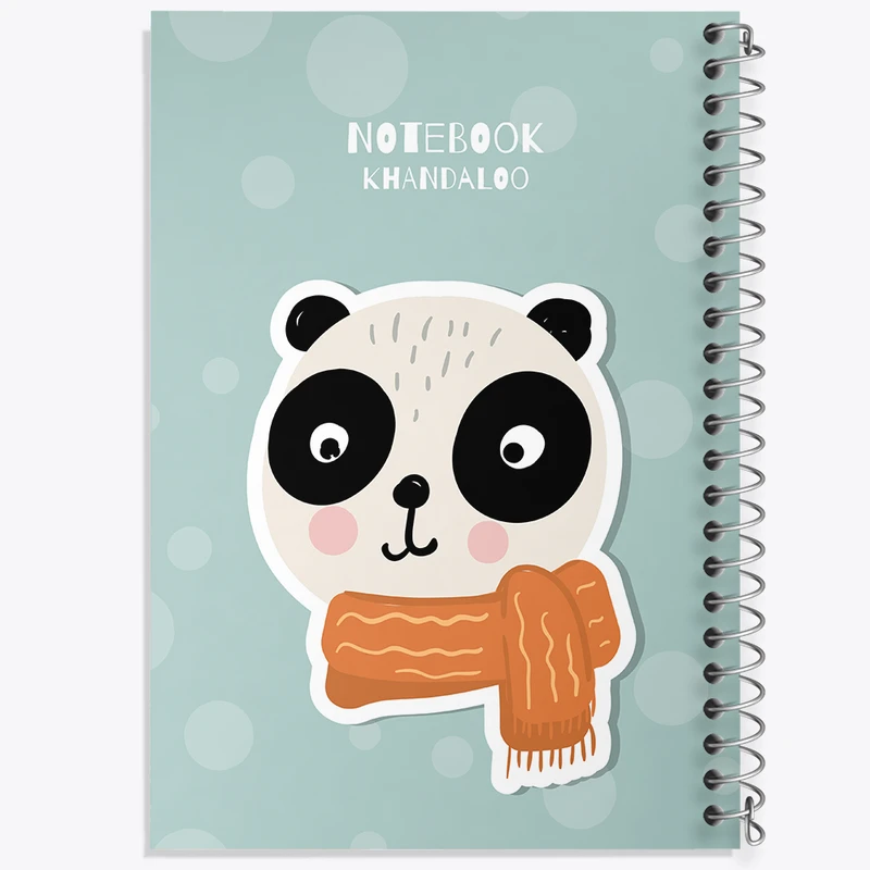 دفتر مشق 50 برگ خندالو طرح پاندا بامزه کد N1393