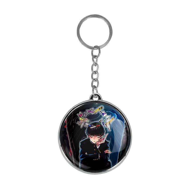 جاکلیدی خندالو طرح انیمه موب سایکو Mob Psycho 100 مدل دوطرفه کد 2447524482 جاکلیدی خندالو طرح انیمه موب سایکو Mob Psycho 100 مدل دوطرفه کد 2447524482