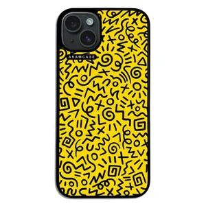 AKAM AMC-WA15PLUS-DOODLE3 Cover For Apple iPhone 15 Plus