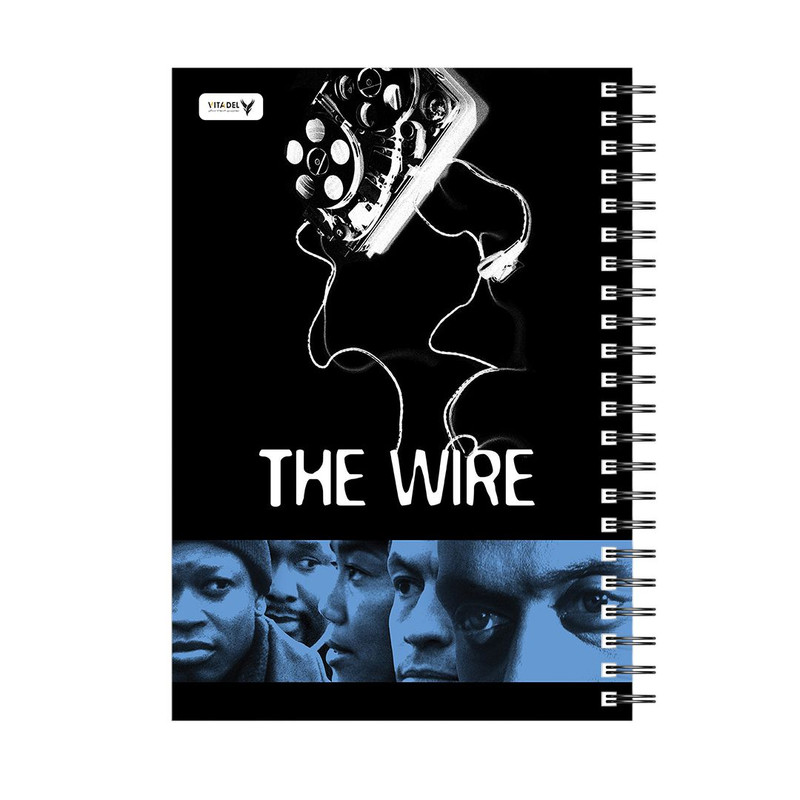 دفتر 120 برگ ویتادل طرح سیم مدل 1