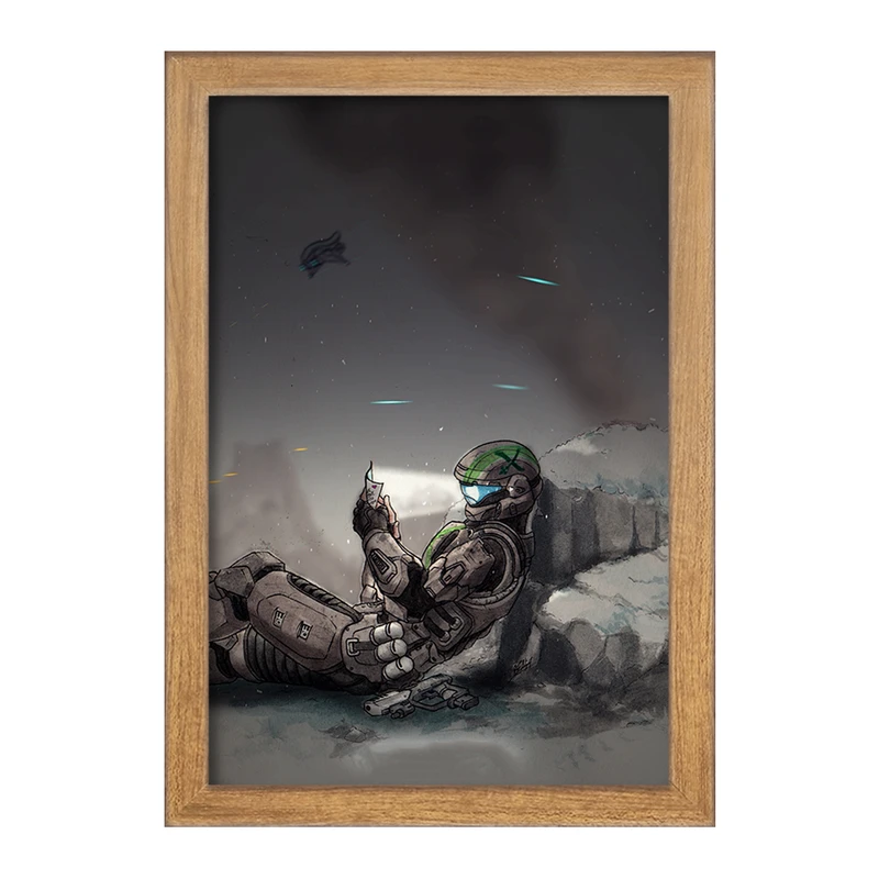 تابلو خندالو مدل بازی هیلو (Halo) کد 31506