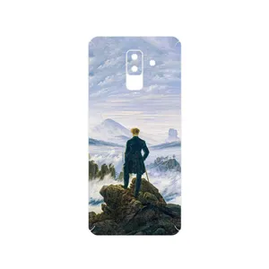 MAHOOT Wanderer above the Sea of Fog Cover Sticker for Samsung Galaxy A6 Plus 2018