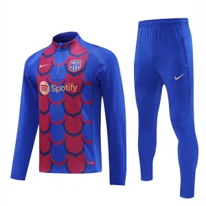 ست تی شرت و شلوار ورزشی مردانه مدل بارسلونا 2025B