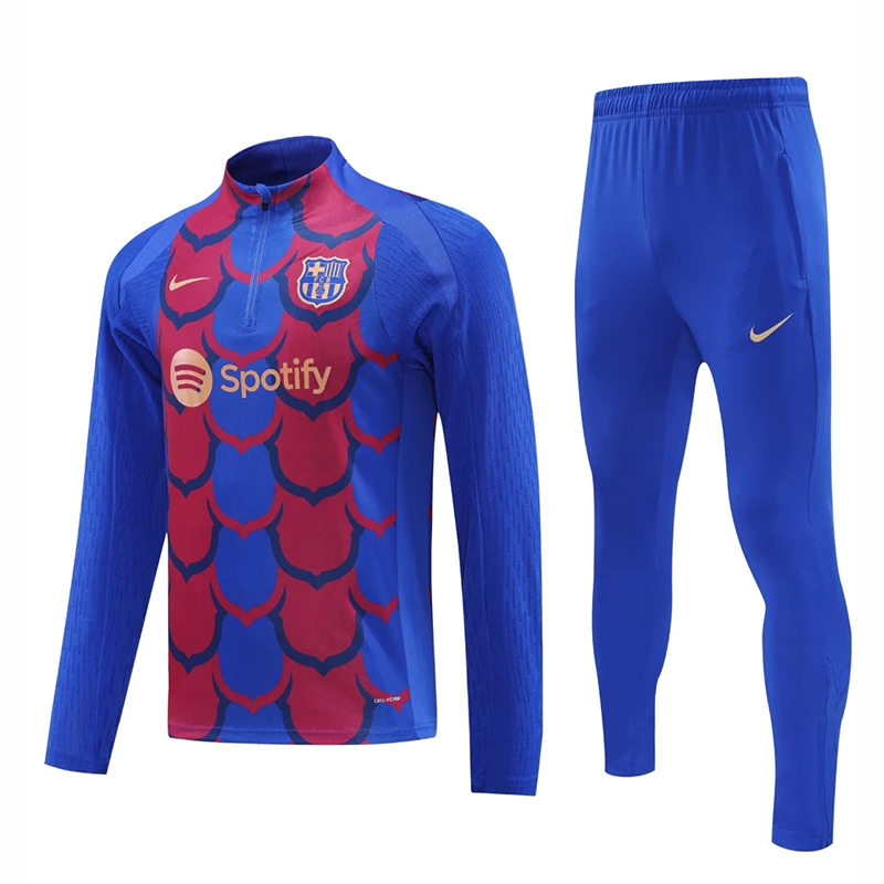 ست تی شرت و شلوار ورزشی مردانه مدل بارسلونا 2025B