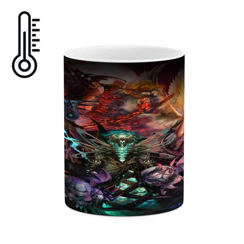 ماگ حرارتی کاکتی مدل نقاشی کد mgh13612